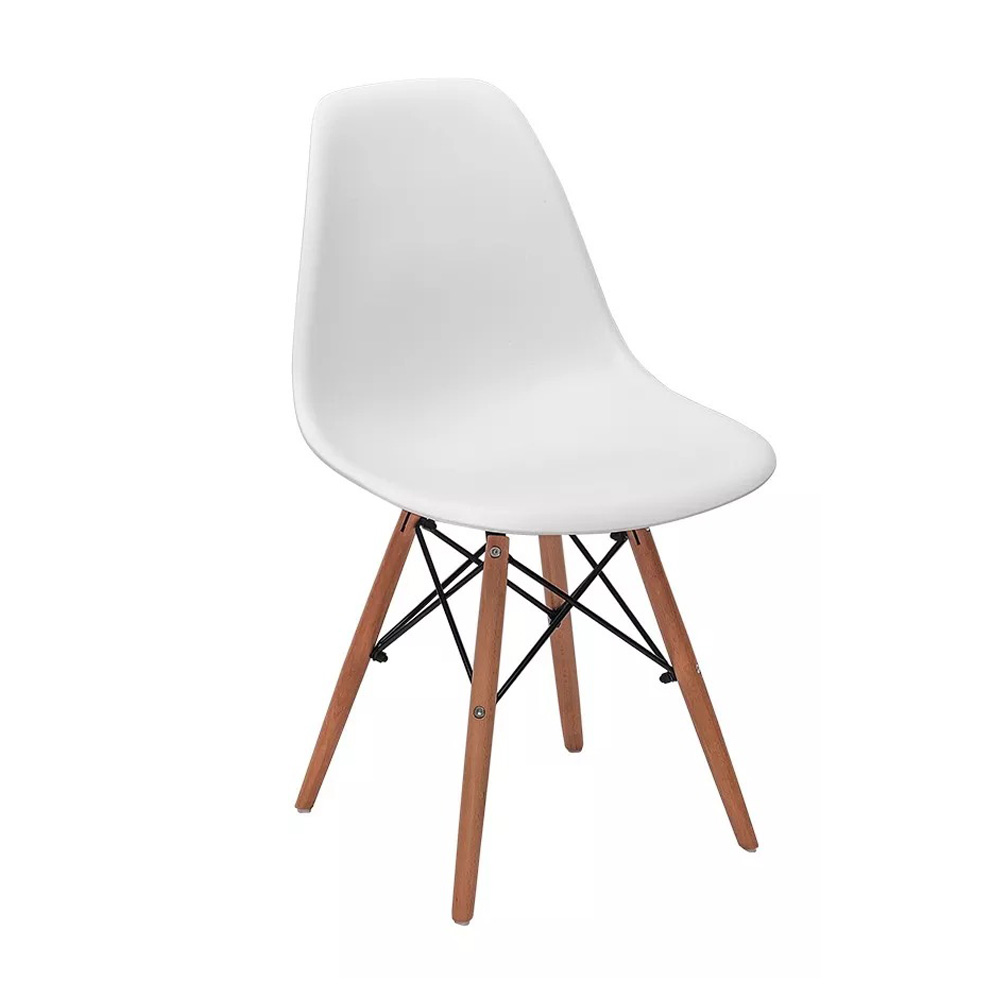 Cadeira Design Charles Eames Eiffel Branca