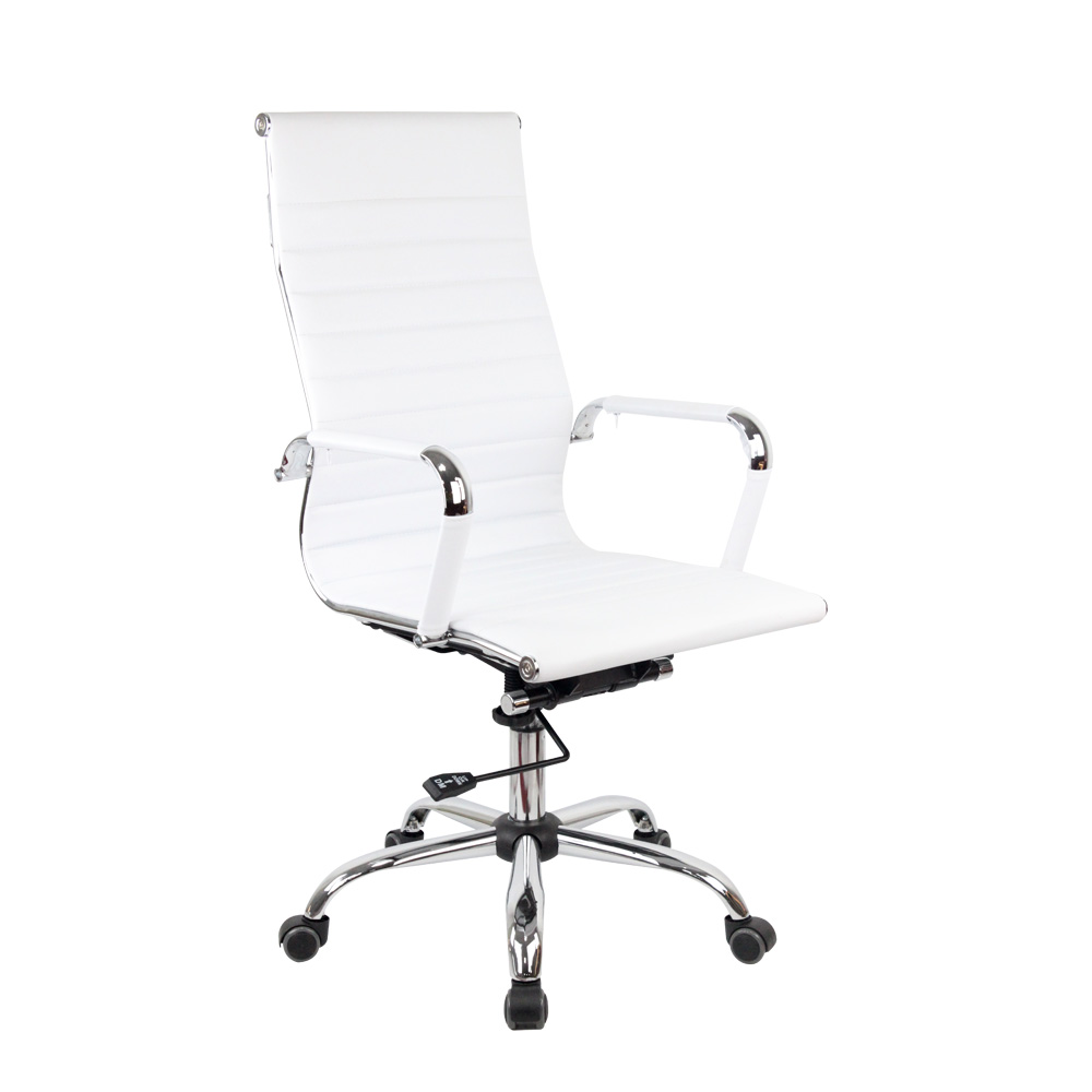 Cadeira Office Presidente Charles Eames Branca