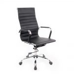 Cadeira Office Presidente Charles Eames Preta