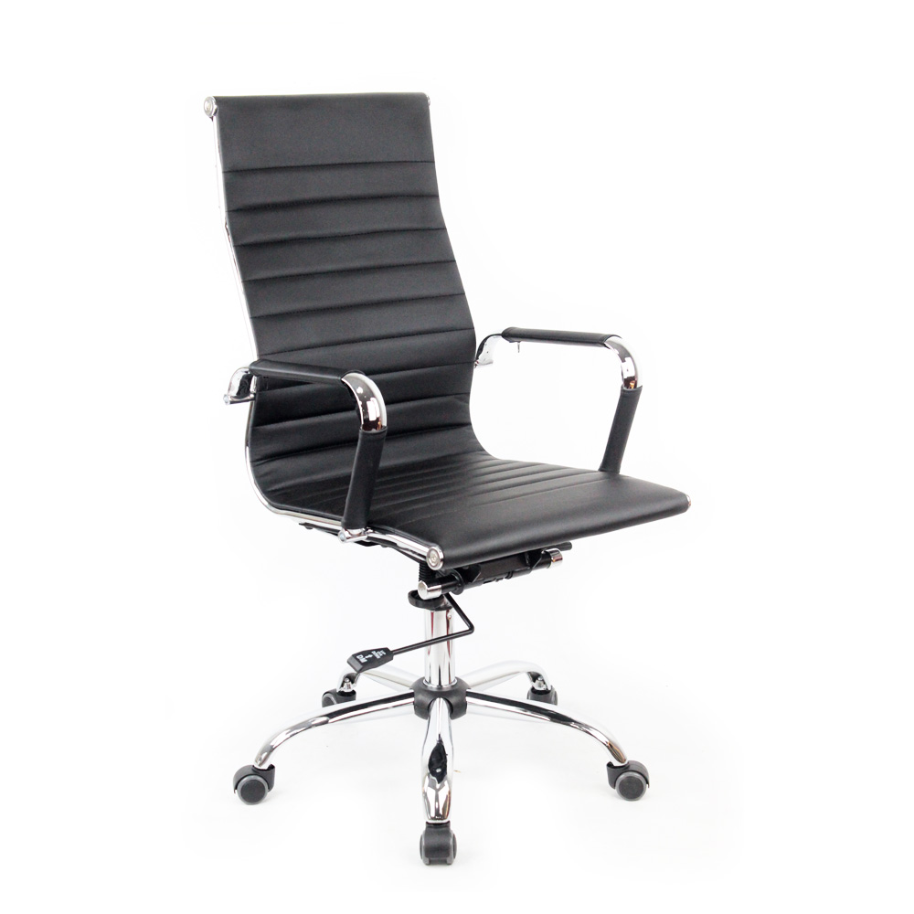 Cadeira Office Presidente Charles Eames Preta